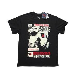 Friday the 13th Happy Camping Graphic T-Shirt